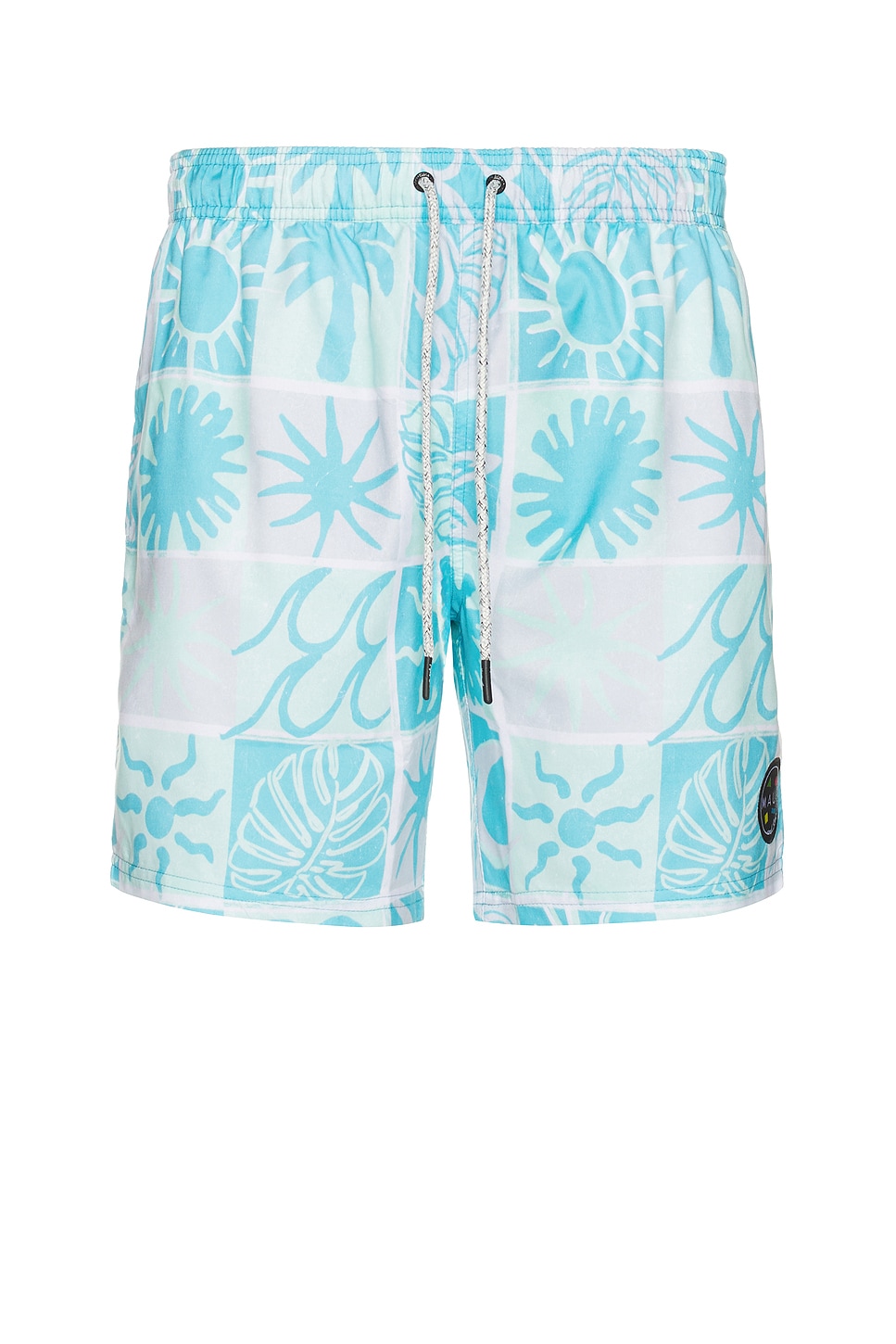 

Классические плавательные шорты Surf Sway Maui And Sons, aqua