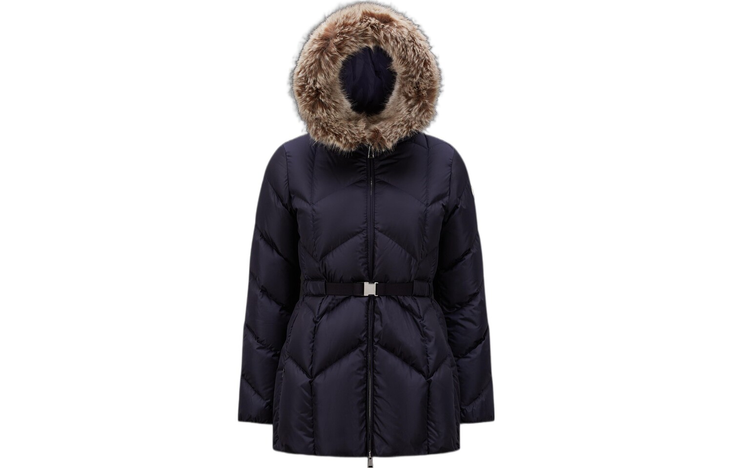 

Пуховик женский Night Blue Moncler, Синий, Пуховик женский Night Blue Moncler