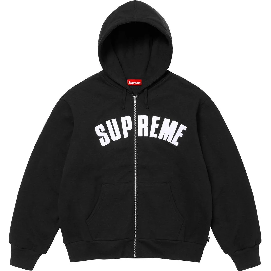 Толстовка Arc Thermal Zip Up с капюшоном Supreme, красный/красный — фото 3