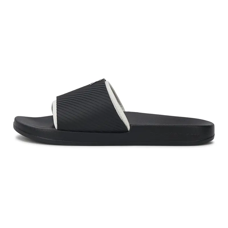 

CKJ CALVIN KLEIN JEANS Тапочки-слайды мужские, черно-белые