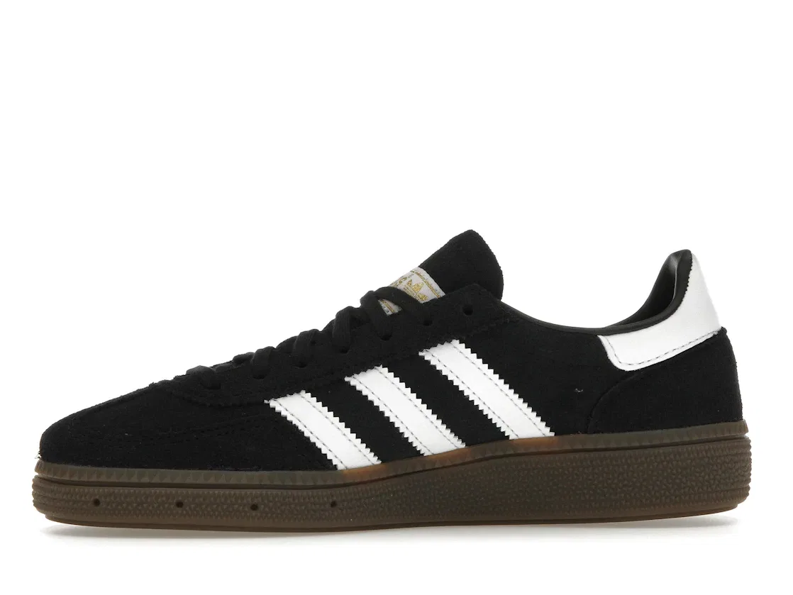 Детские кроссовки lifestyle с замшевым верхом Adidas Handball Spezial, Core Black/Cloud White/Gum — фото 3