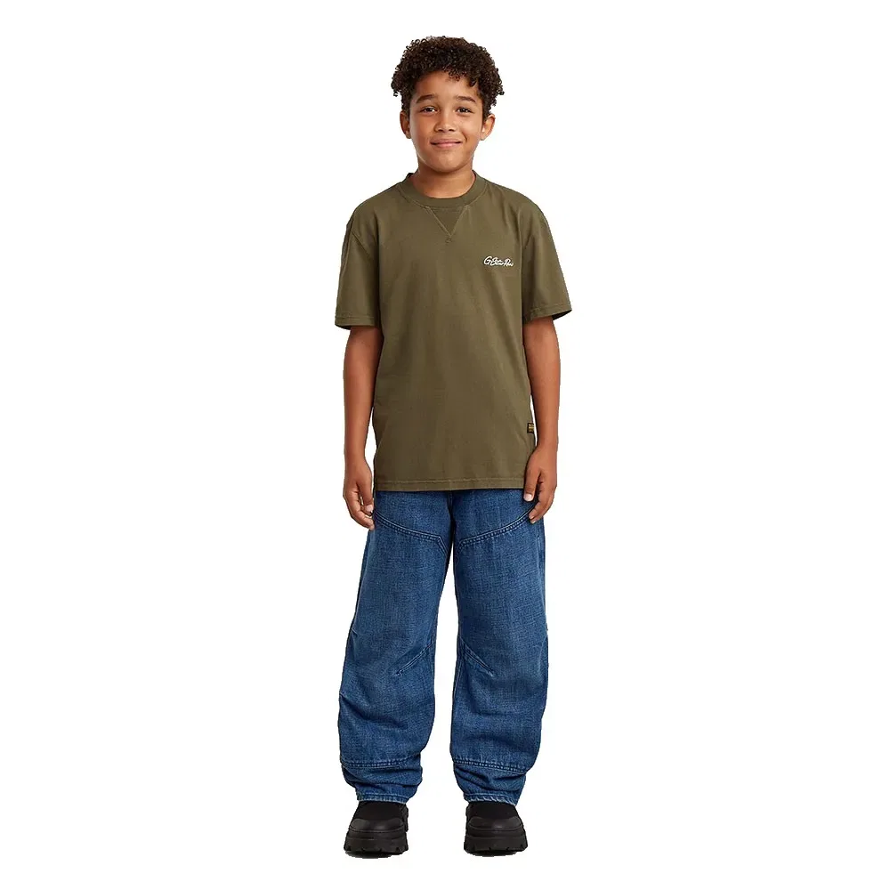 Детские брюки-карго свободного кроя G-Star D29139-01 Carpenter Loose Fit, Blue — фото 4