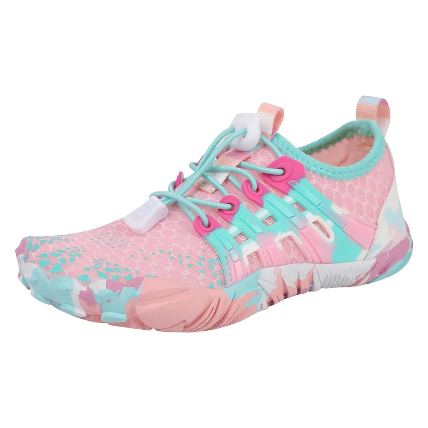 Детские кроссовки для девочек с принтом Scarpe Barefoot Scarpe Scoglio Bambino Traspiranti Tela Bambina per Il Mare Sandali Trekking Powerlifting Bimba Scogli di 25 Ginnastica Estive 24 36 XS Running Bimbo 29 Scarpette Donna da Bambini, Pink — фото 4