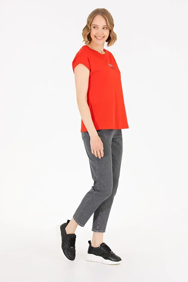 Женские прямые джинсовые брюки Mom Fit U.S. Polo Assn., 7488 — фото 3