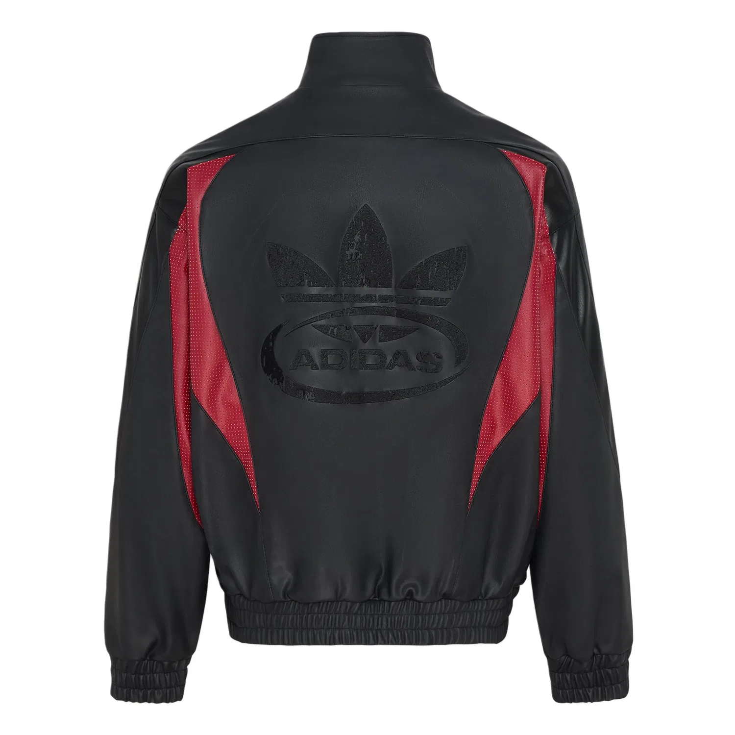 Мужская куртка с воротником-стойкой Black Adidas Originals, Черный — фото 3
