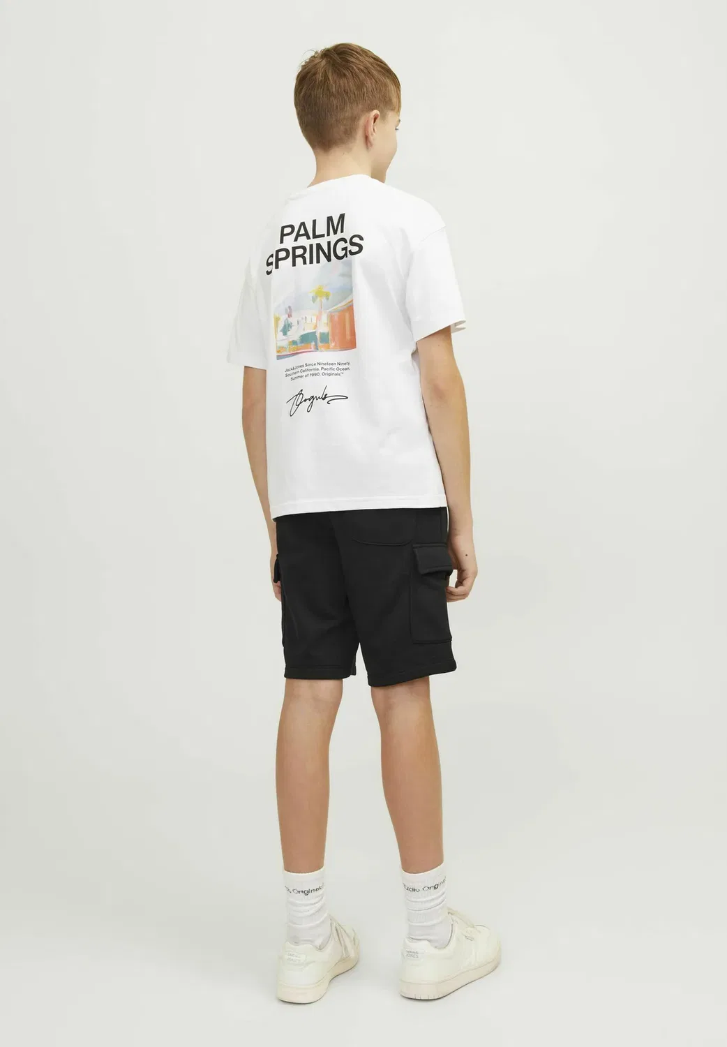 Спортивные брюки стандартного кроя для подростков Jack & Jones Junior, Black — фото 3