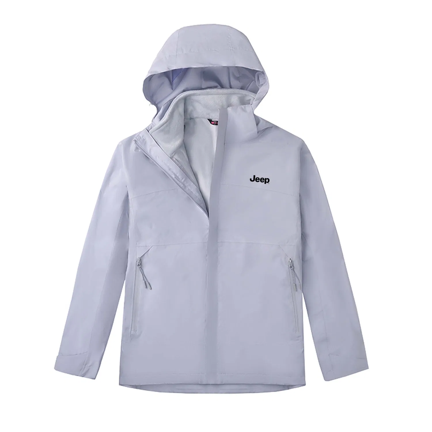 Детская куртка с флисовой подкладкой Jeep Leisure Collection Jacket, Stone Gray
