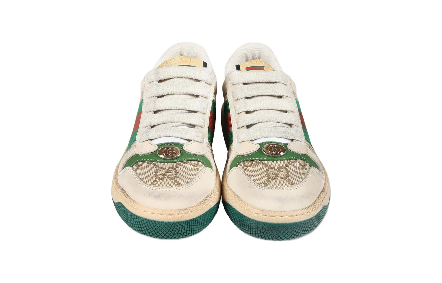 Детские кроссовки для мальчиков с принтом GG Supreme Screener GUCCI, Multicolor — фото 4
