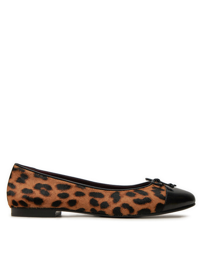 Балетки 154509 Tory Burch, коричневый