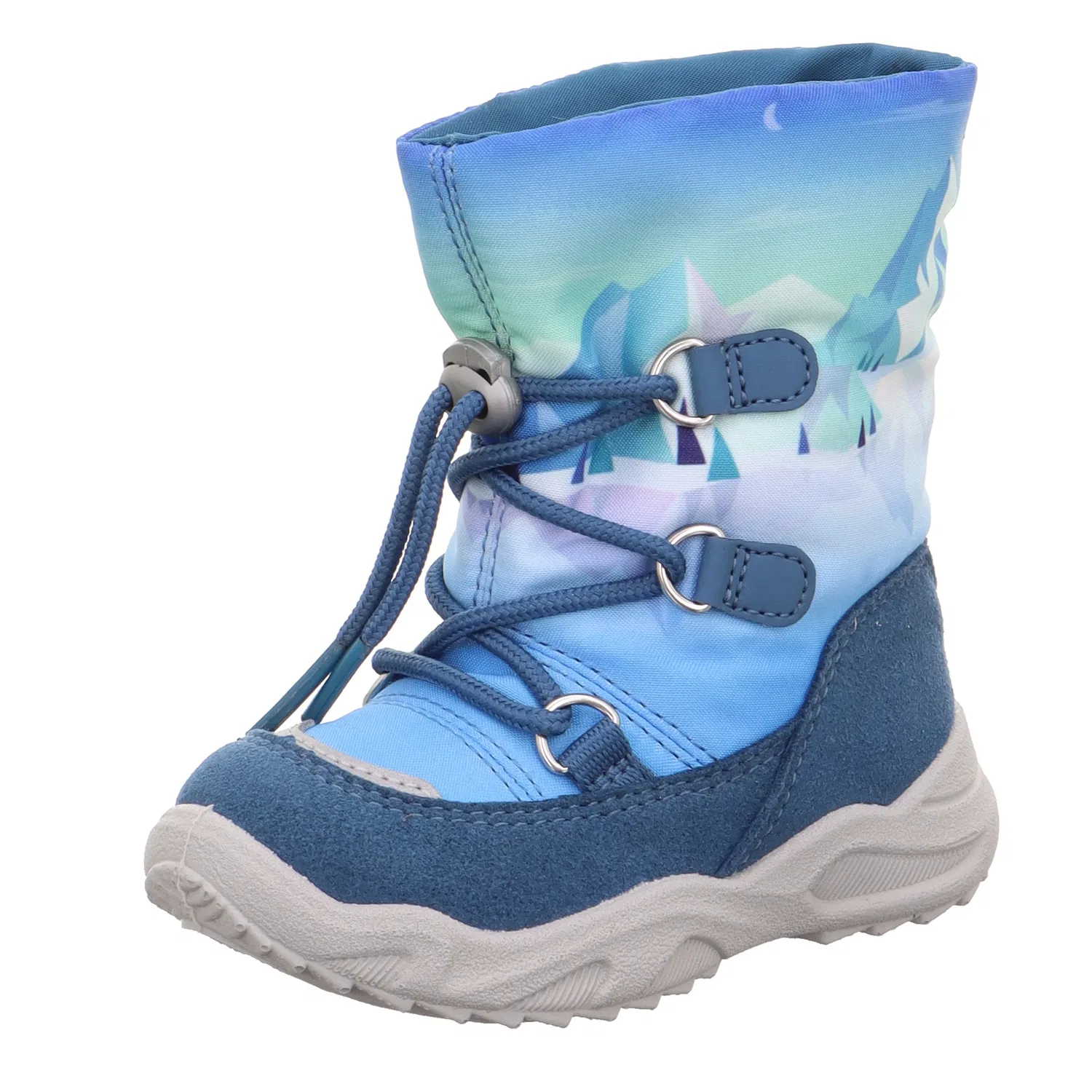Ботинки зимние детские GLACIER Superfit, синий