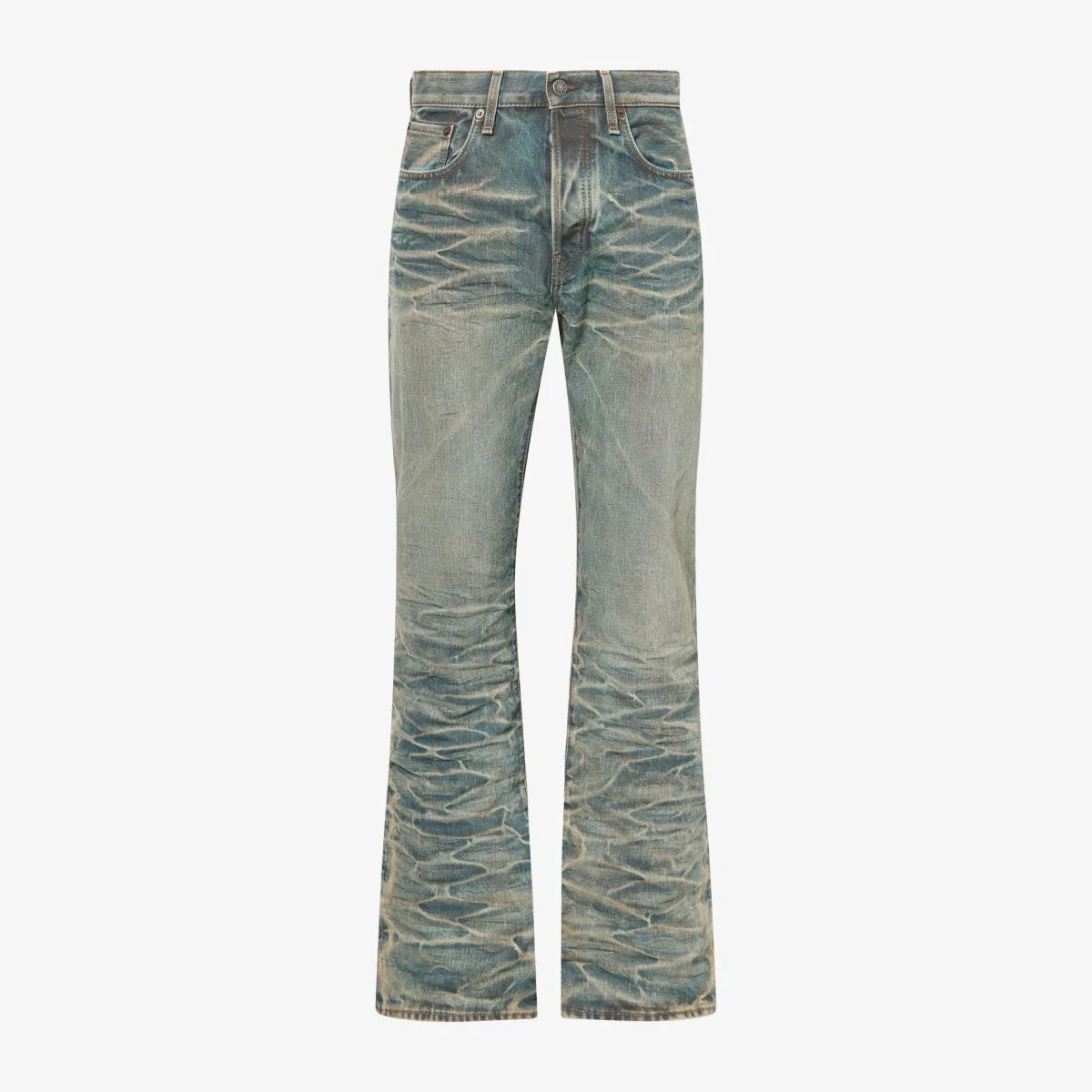 Джинсы прямого кроя 2010 года Acne Studios, средне-синий
