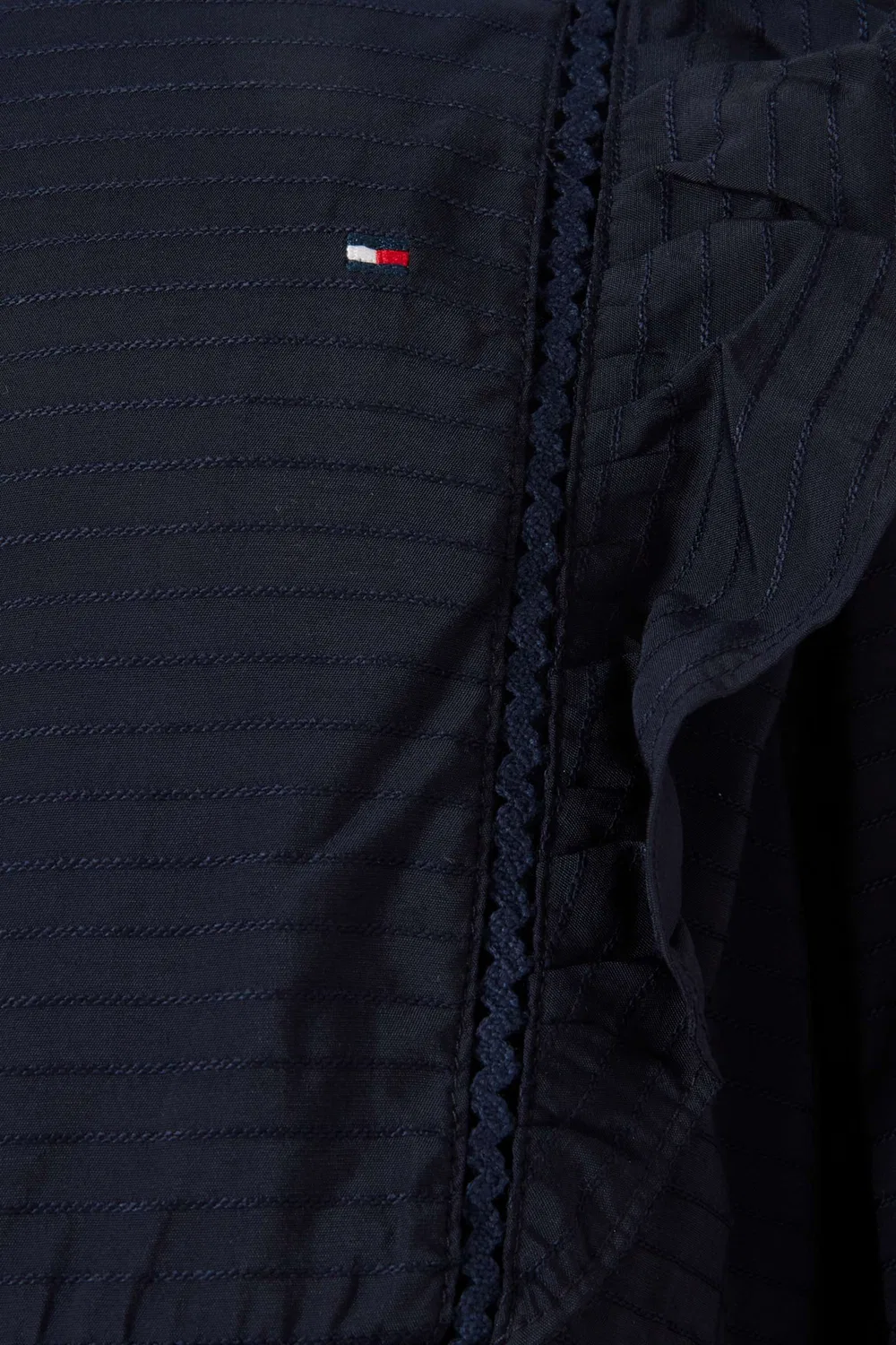 Платье-трапеция с оборками Tommy Hilfiger, синий — фото 3