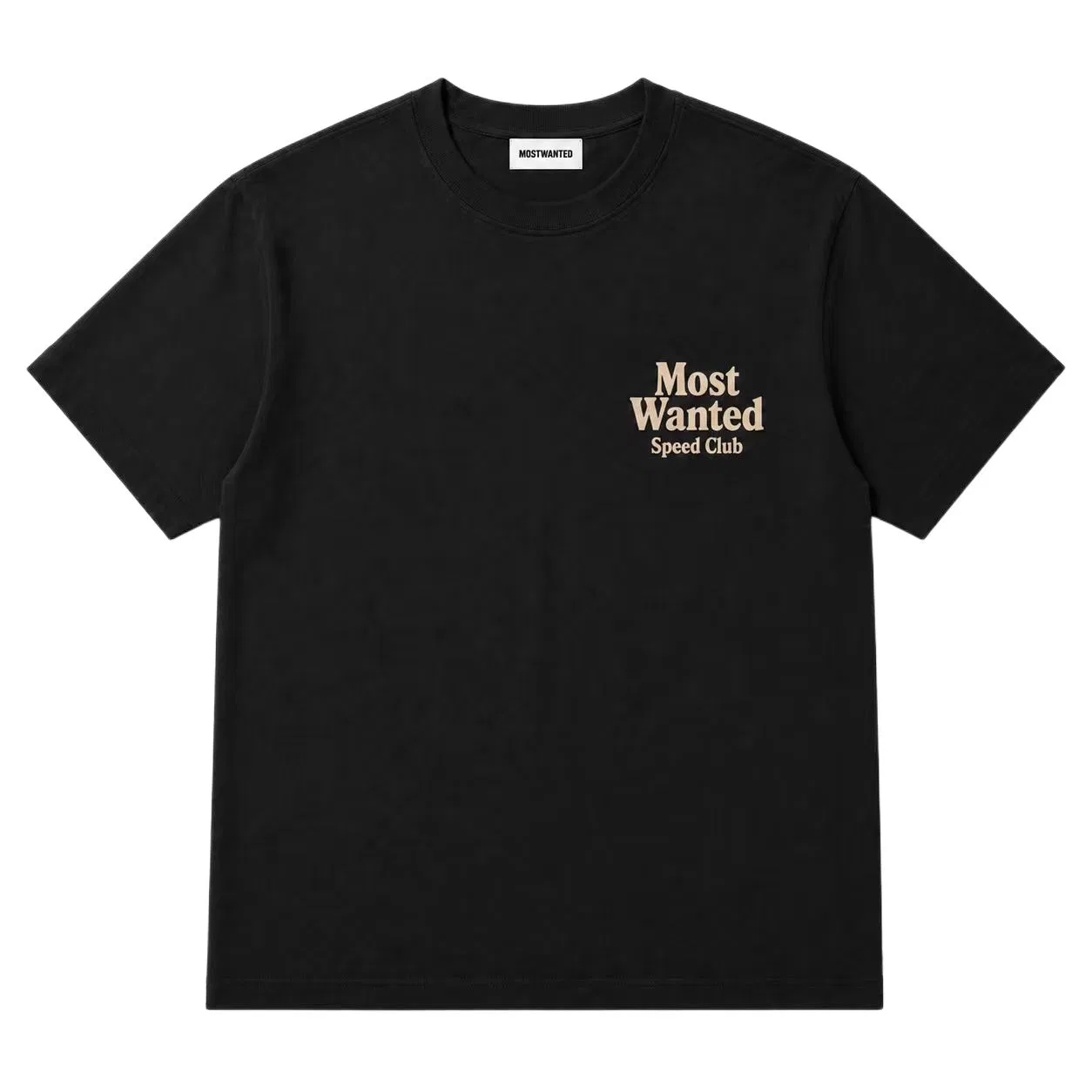 Детская футболка с круглым вырезом, плотная, MostwantedLab, Black — фото 4