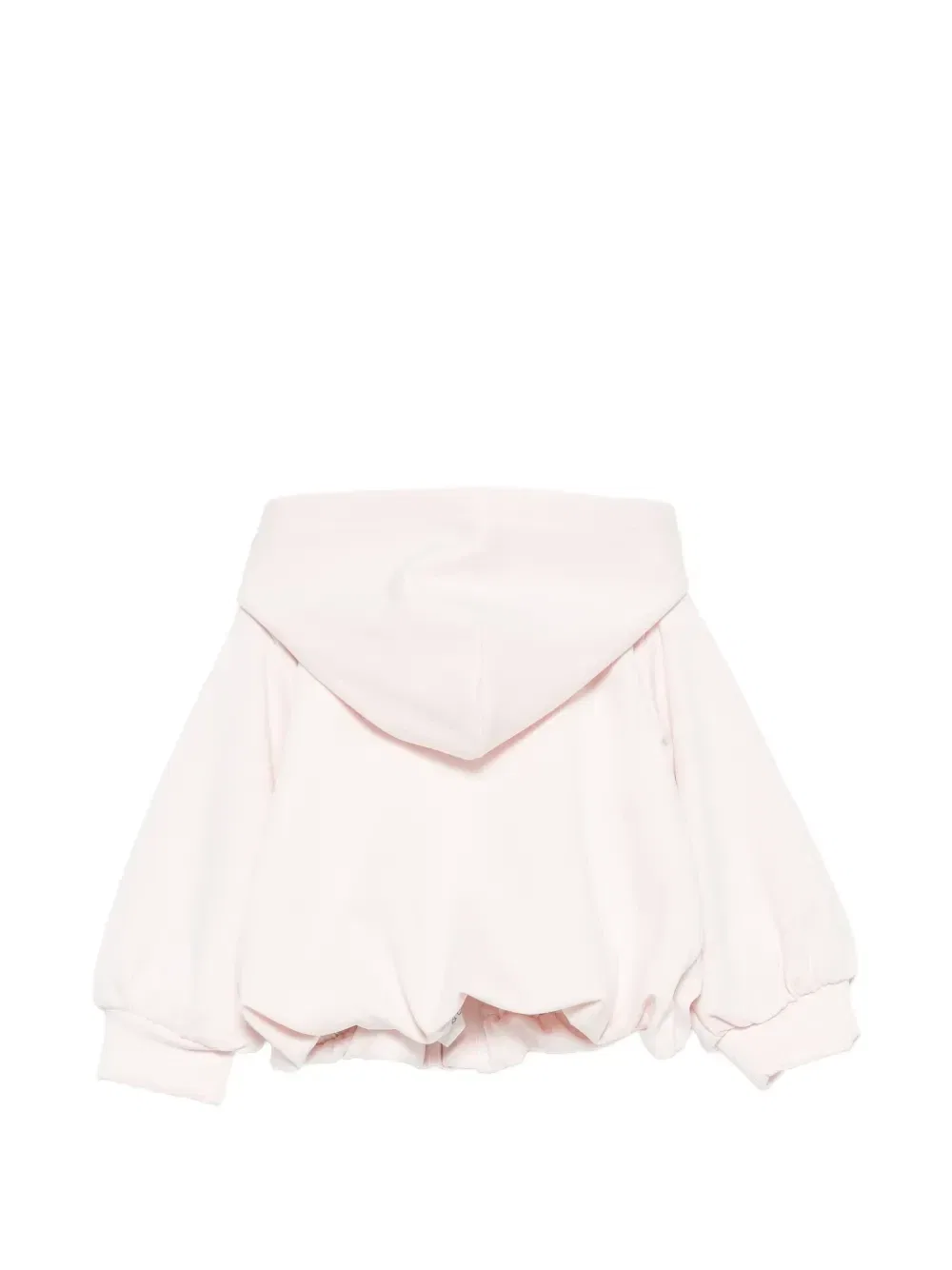 Толстовка на молнии с нашивкой-логотипом Emporio Armani Kids, розовый — фото 2