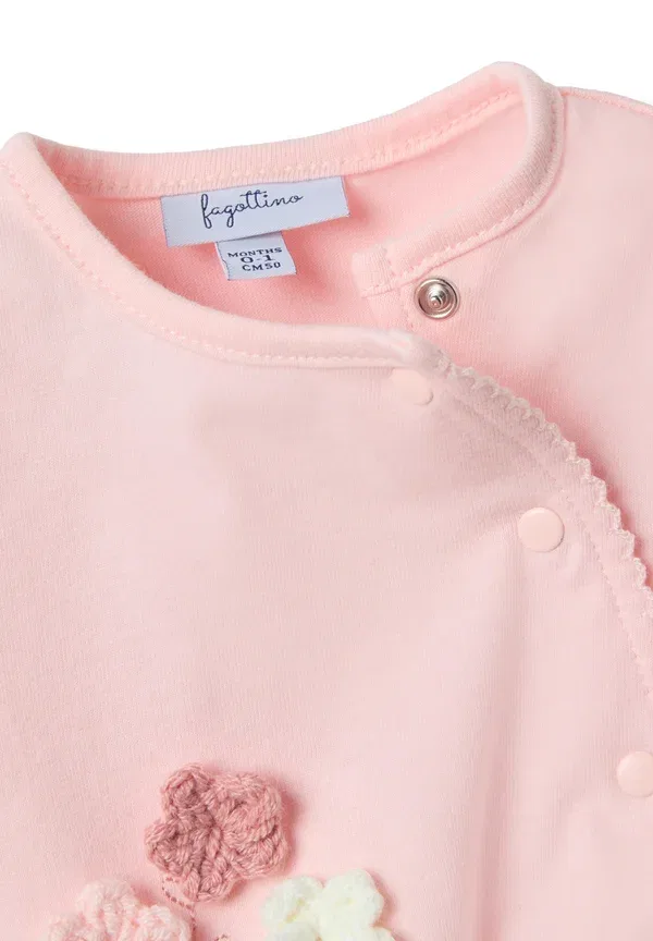 Боди с застежкой на кнопки Ovs light pink, светло-розовый — фото 3