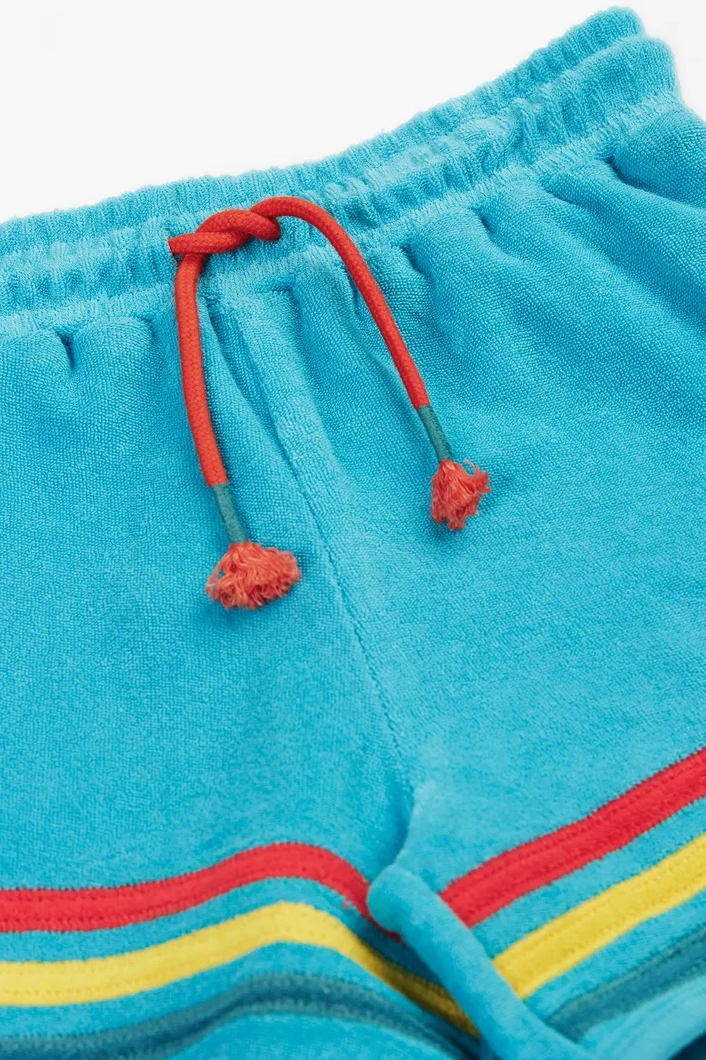 Детские шорты из махровой ткани Coast Frugi, Blue — фото 3