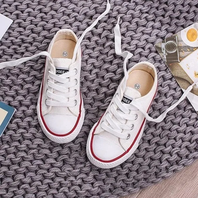 Детские кеды для девочек Casual Style Athena, White — фото 4