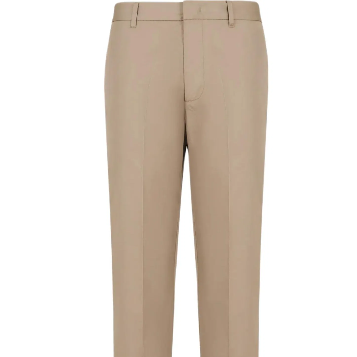 Брюки чинос из пима-хлопка, Emporio Armani, Khaki — фото 3