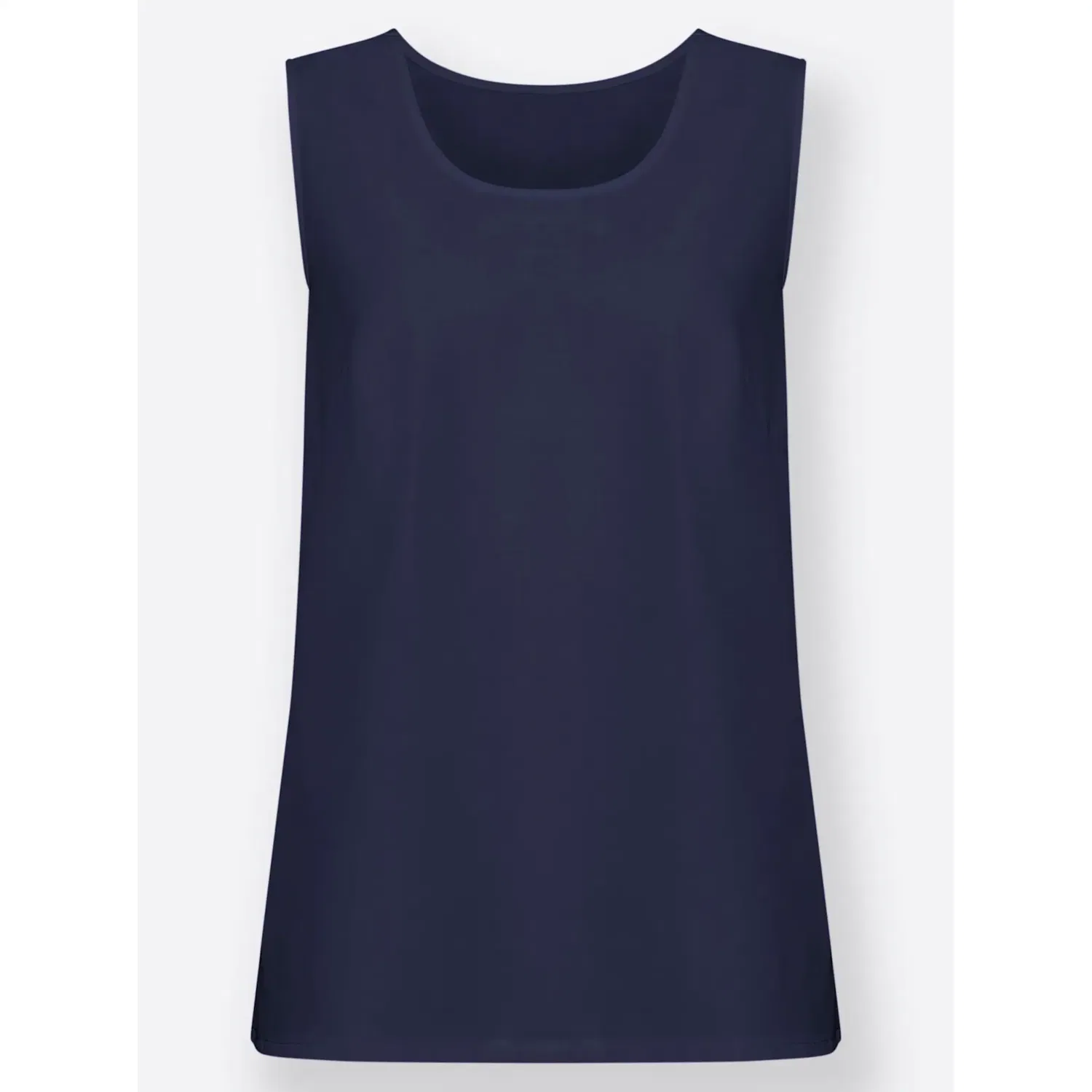 Женская блуза классическая Classic Basics, Navy — фото 3