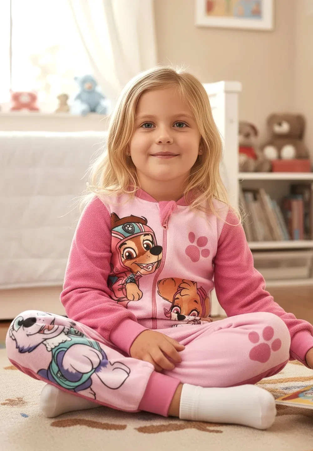 Комбинезон Skye, Everest Zuma, комбинезон пижамы schlafanzug - пижамы Paw Patrol, Rosa Pink — фото 2