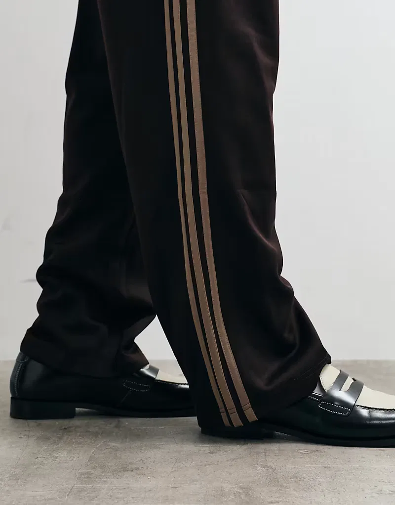 Спортивные брюки Adidas Originals Adicolor свободного кроя Аврора — фото 4