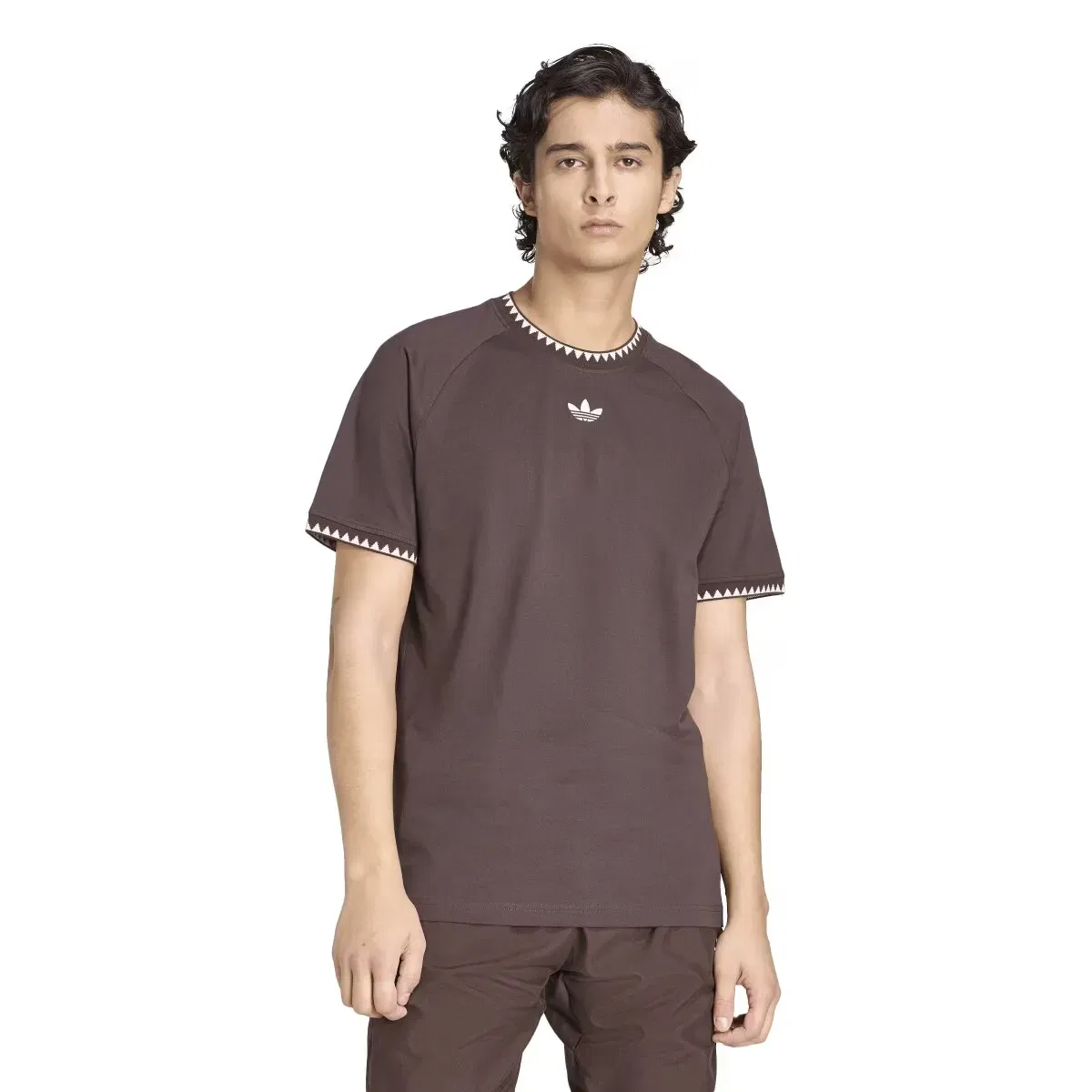 Мужская футболка хлопковая Main Adidas Originals, Marrón