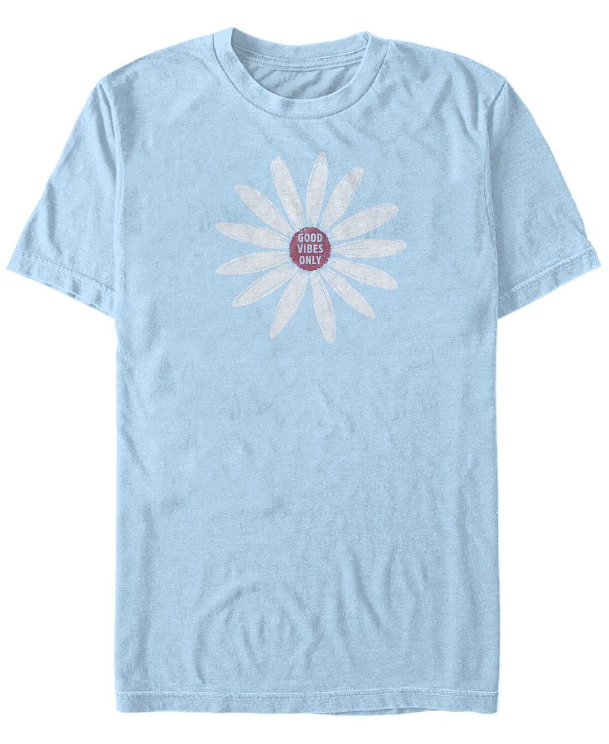 

Мужская футболка с круглым вырезом и короткими рукавами simple daisy Fifth Sun, светло-синий