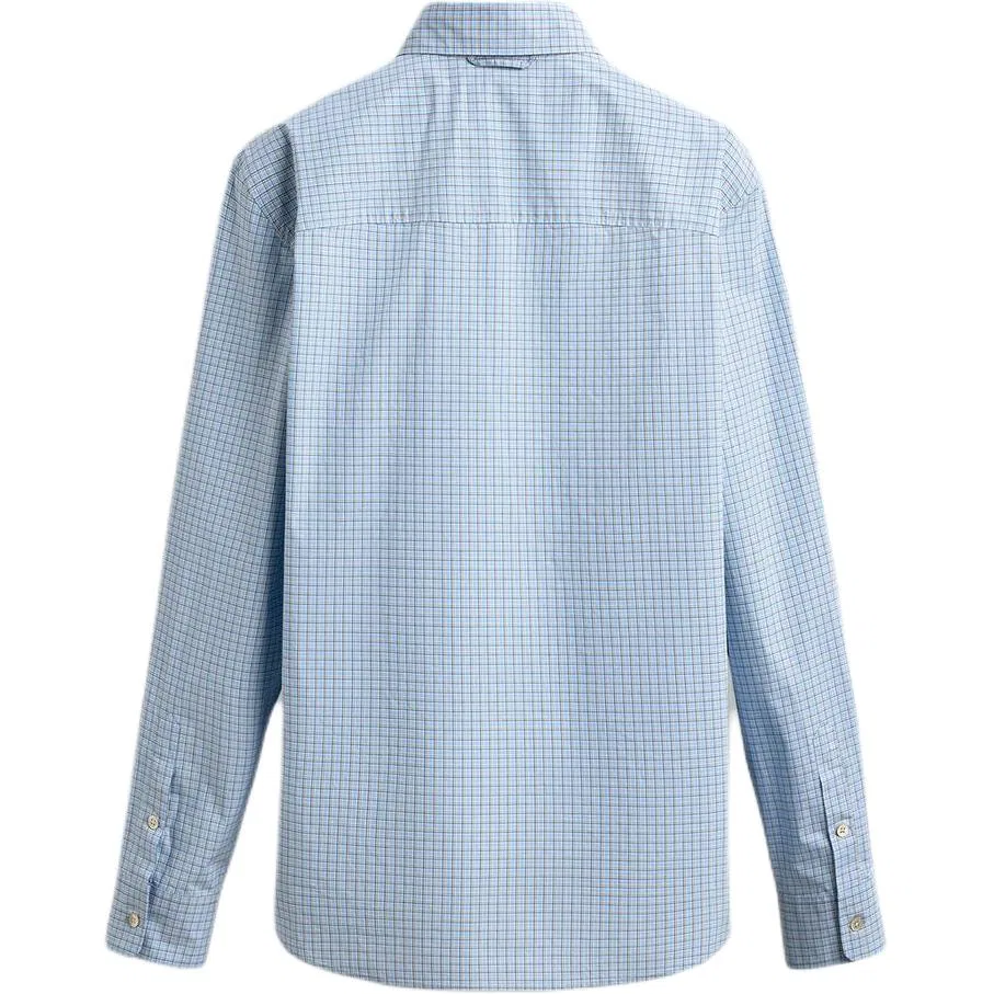 Мужская рубашка с длинным рукавом ZARA, Sky Blue — фото 3