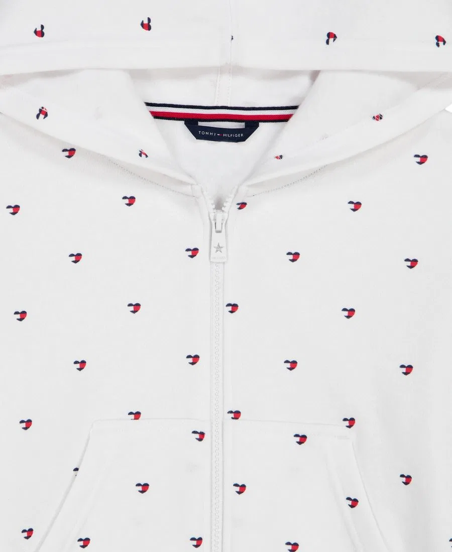 Худи с принтом Star Flag Tommy Hilfiger, White — фото 3