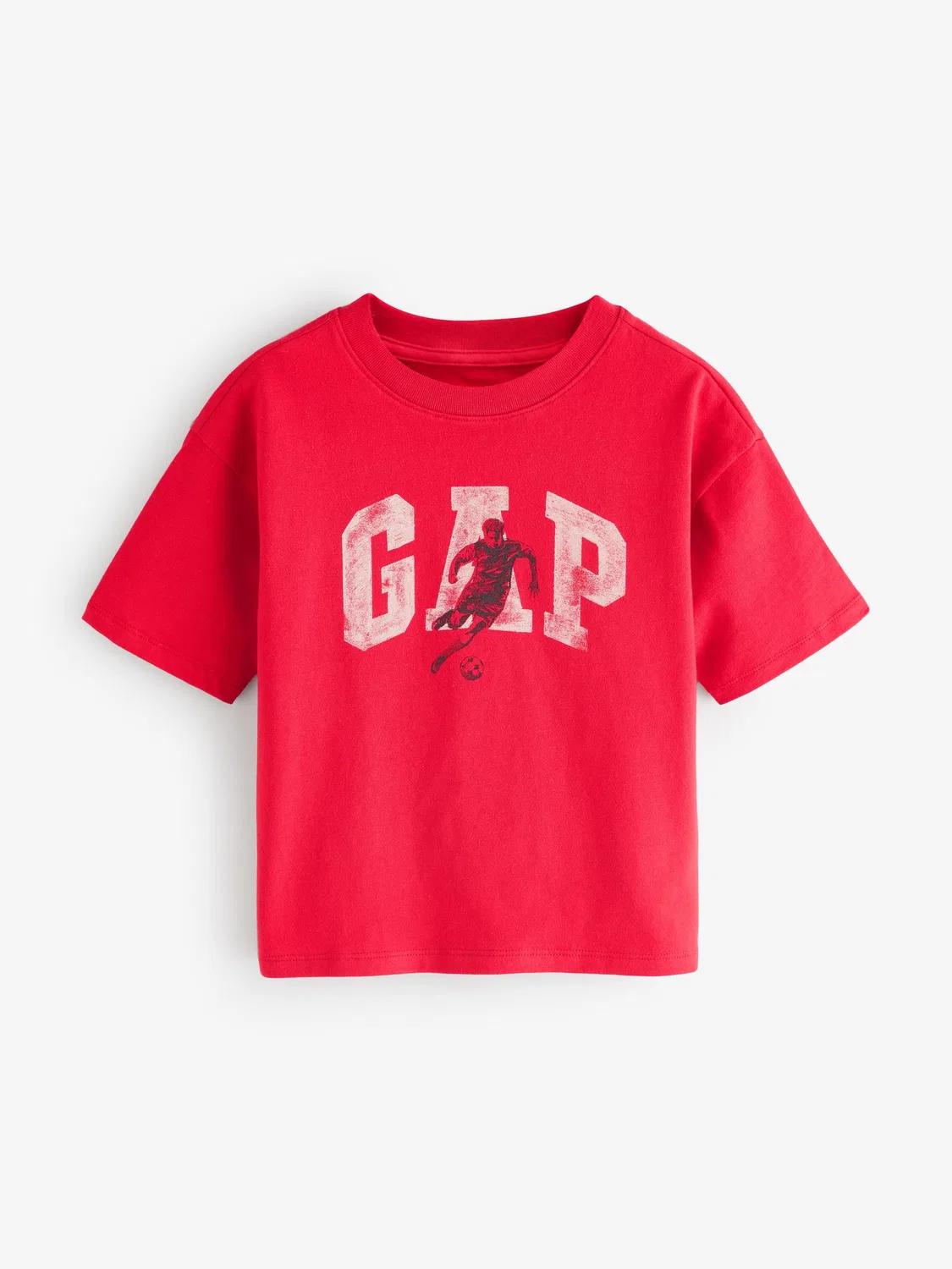 Футболка с коротким рукавом Gap Graphic Red, красный