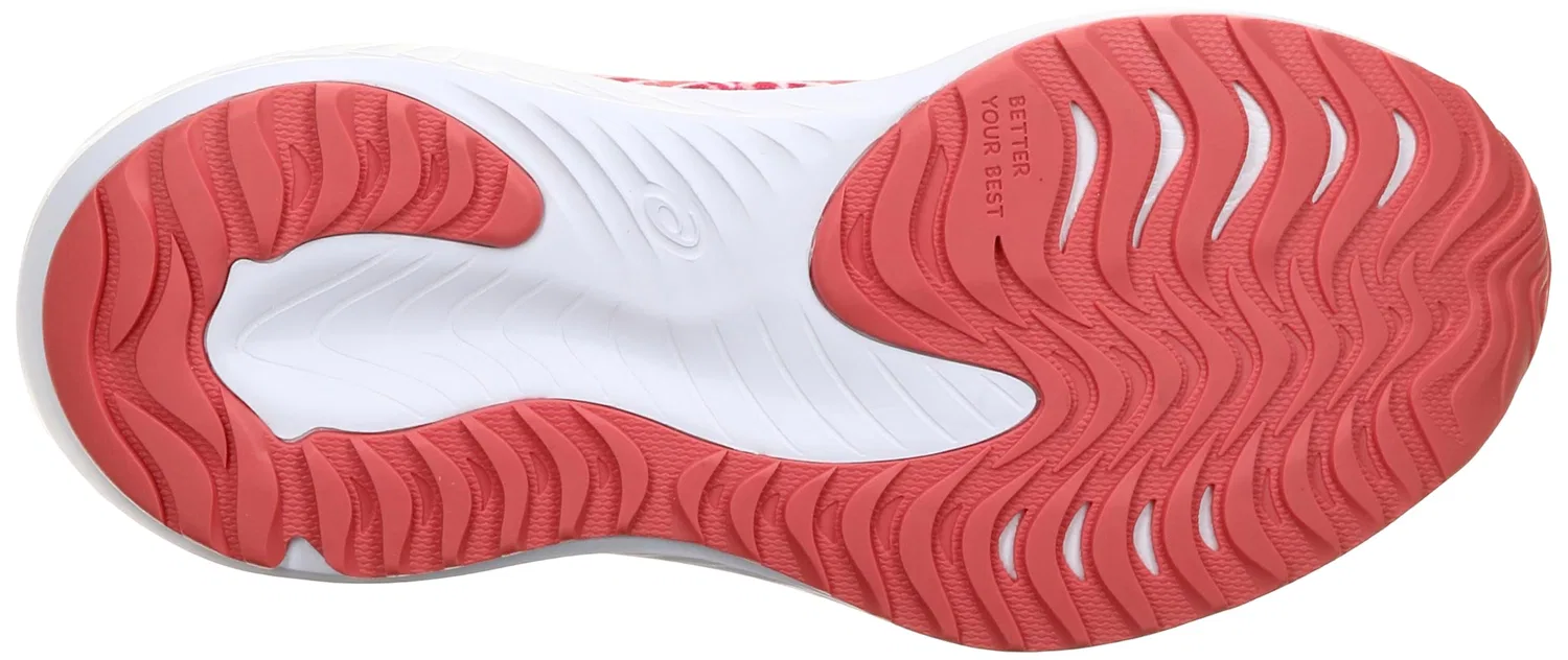 Детские кроссовки для мальчиков с ярким дизайном Gel-Noosa Tri 16 PS ASICS, Dark Pink Clay White — фото 2