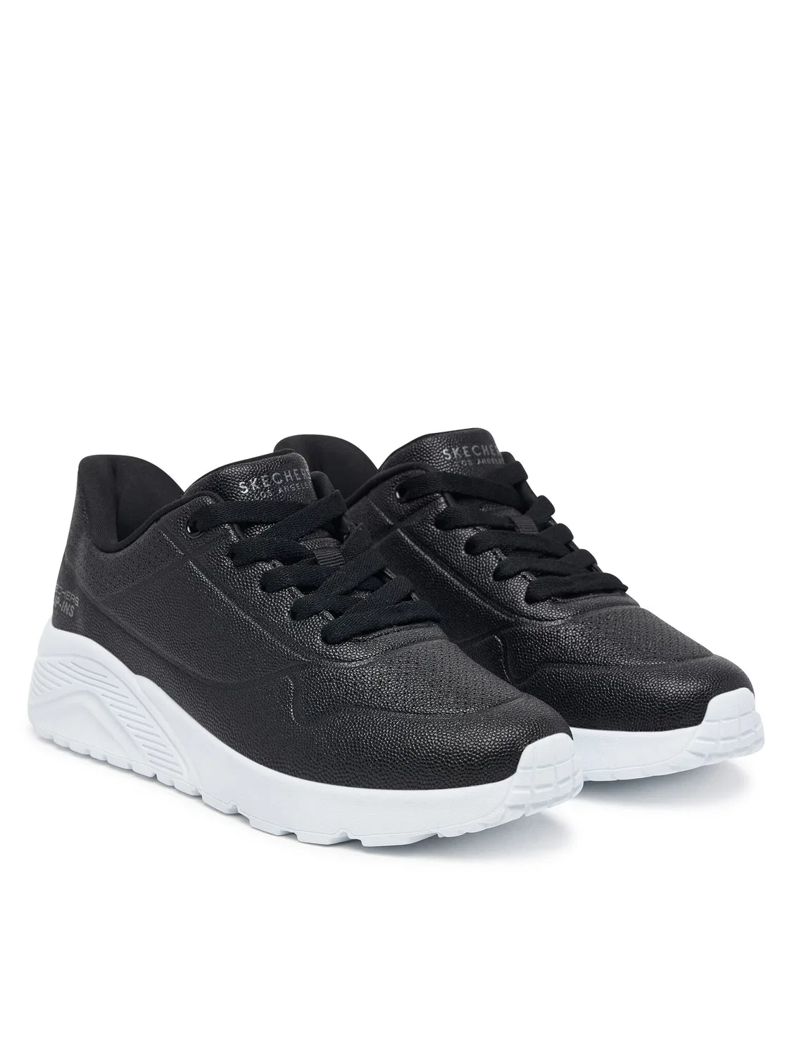 Кроссовки для девочки Uno Lite Ease Skechers, черный — фото 2