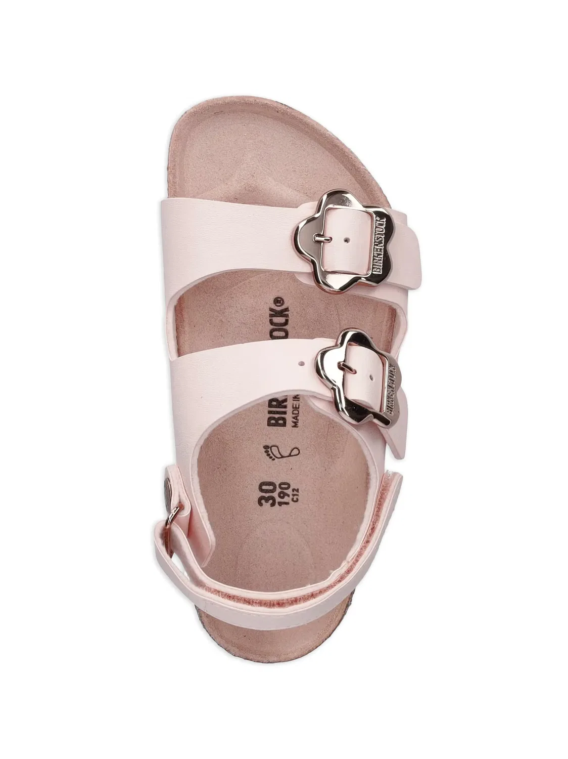 Сандалии на липучках Birkenstock Kids, розовый — фото 4