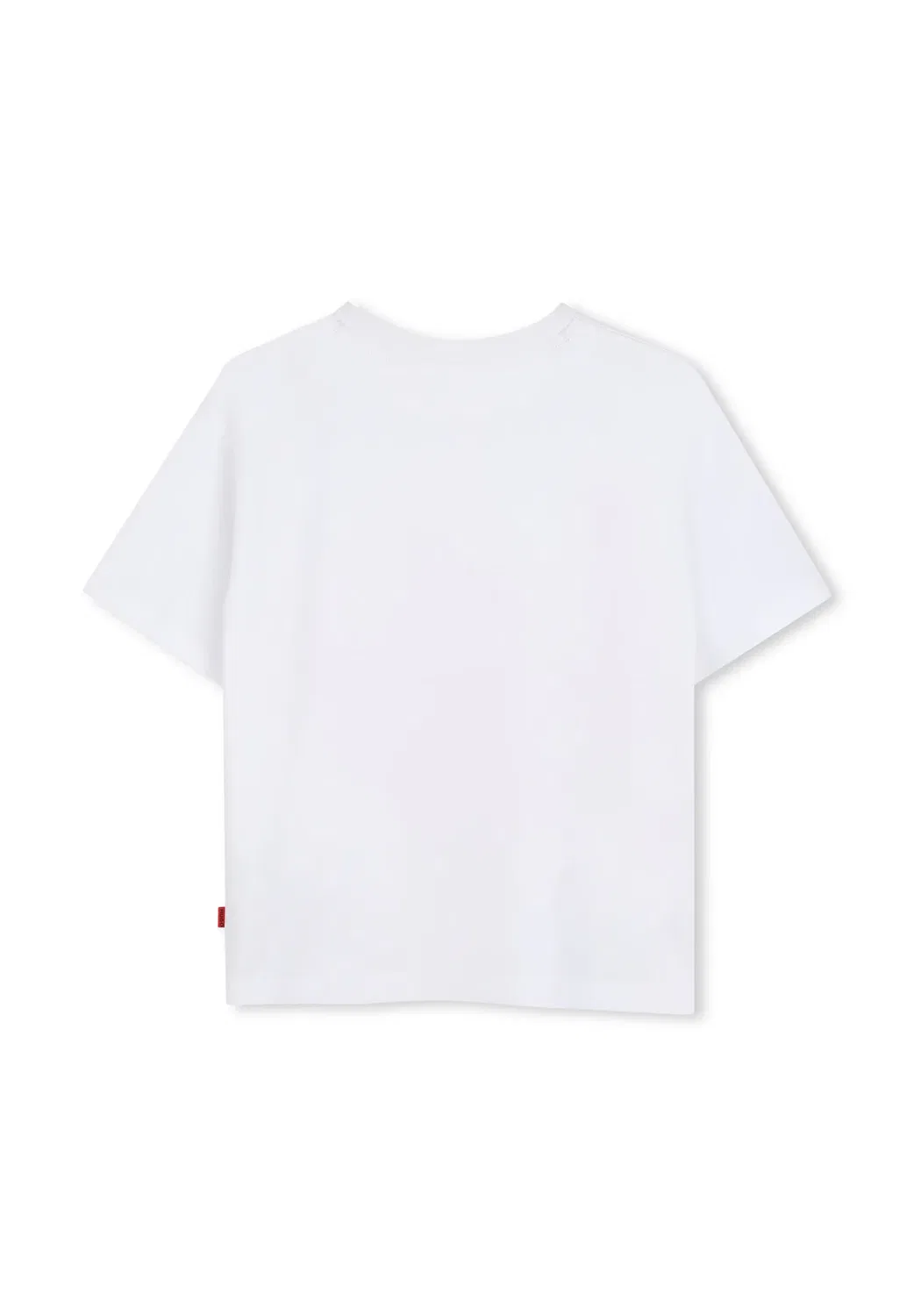 Футболка с принтом "manches courtes" для детей и подростков Hugo Kids, White — фото 2