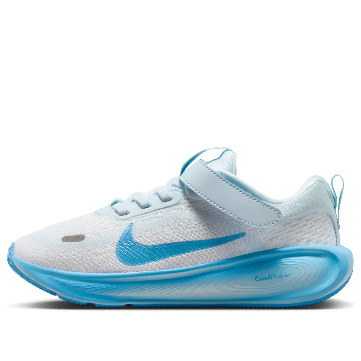 Детские кроссовки с сетчатым верхом Stellar Ride 'Summit White Glacier Blue Football Blue' Nike, Summit White/Glacier Blue/Football Blue