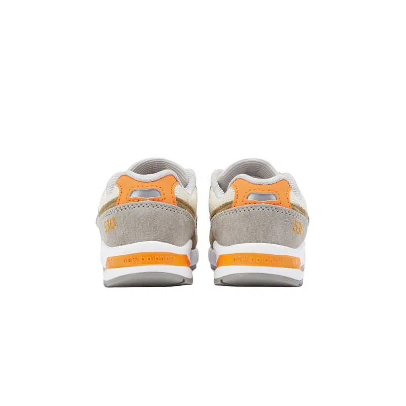 Детские кроссовки с двойной фиксацией липучкой New Balance 530, Beige — фото 4