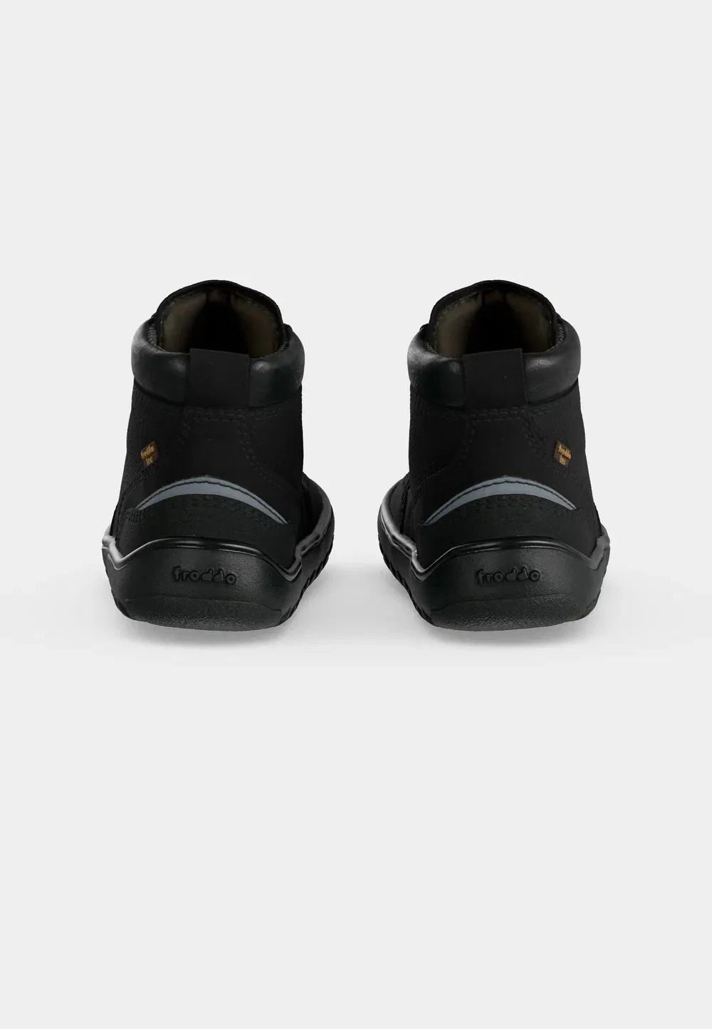 Ботинки Barefoot Up Trail Tex унисекс на шнуровке до щиколотки Froddo, Black — фото 4