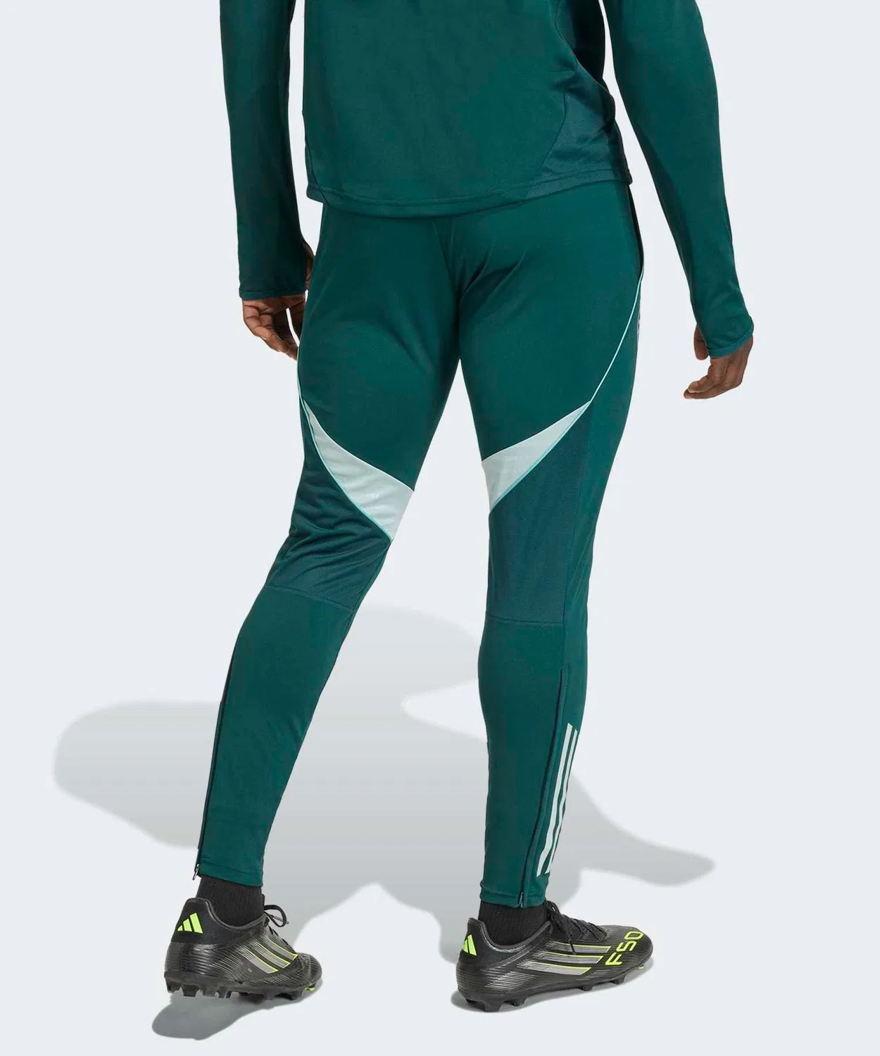 Мужские тренировочные брюки с принтом Arsenal Tiro 25 Competition Adidas, Green — фото 2