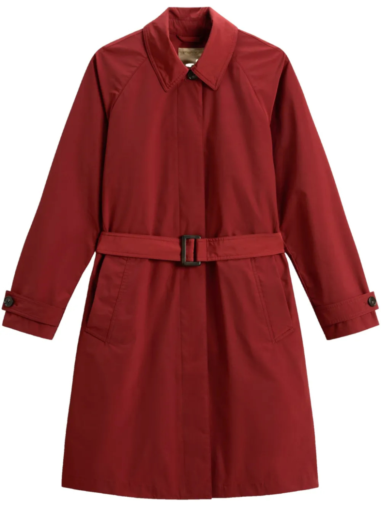 

Летний тренчкот Woolrich, красный