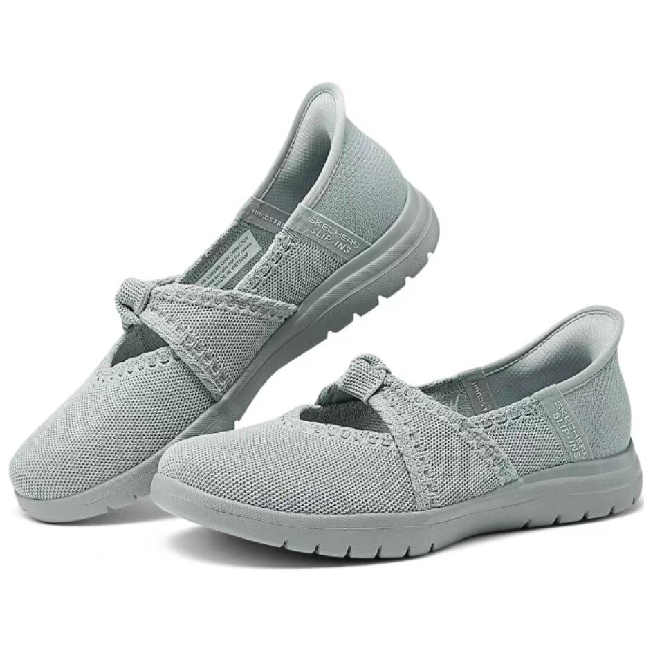 ON THE GO Женская повседневная обувь Женская светло-серая Skechers — фото 3