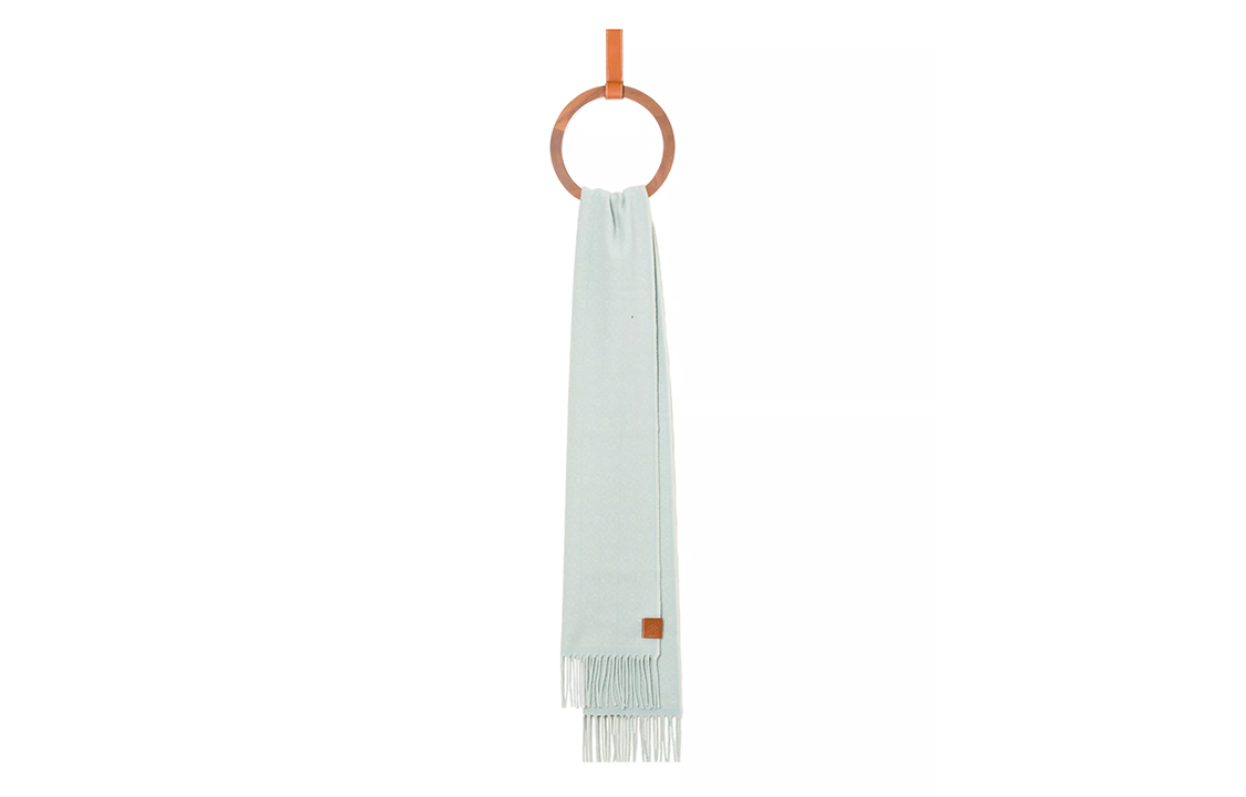 

LOEWE Шарф с матовым покрытием, Light Celadon Glaze