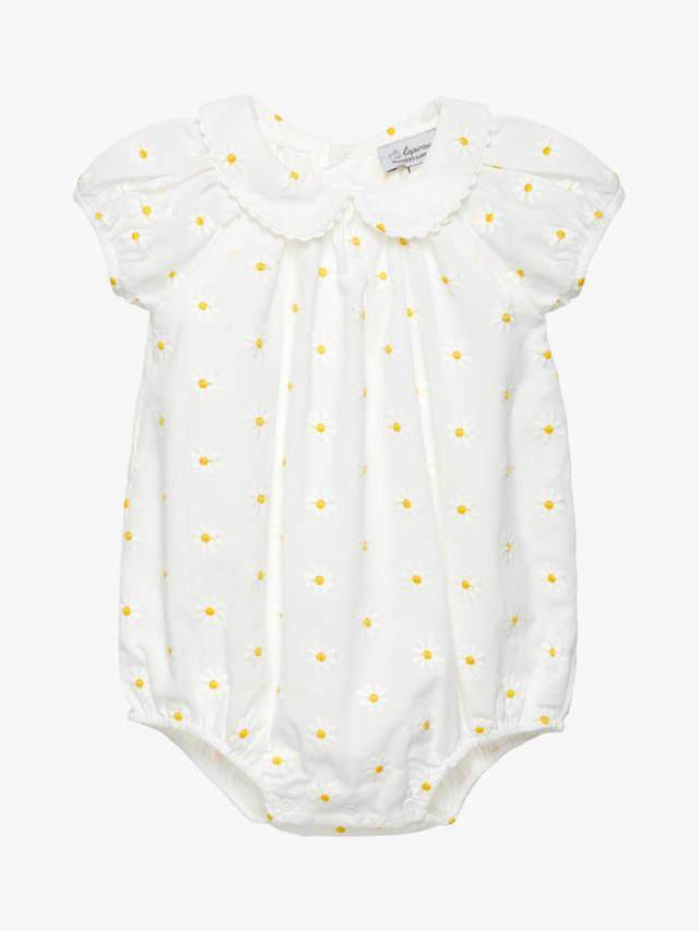 

Детский комбинезон дейзи Trotters, цвет White/Yellow
