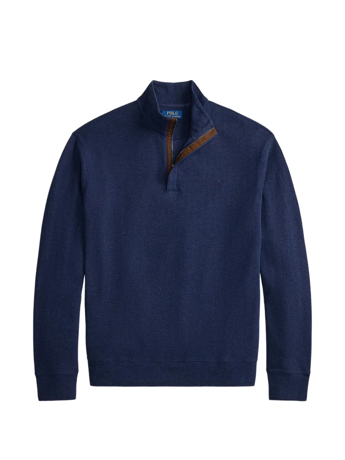Polo Ralph Lauren Свитер с узором елочка, синий
