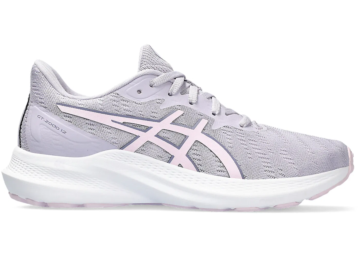 Детские кроссовки для бега GT-2000 12 ASICS, Faded Ash Rock Cosmos