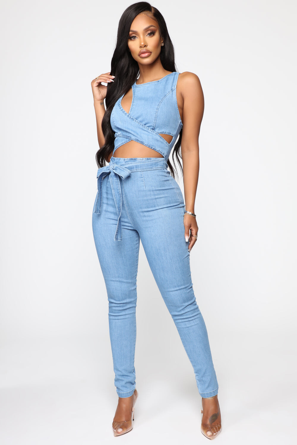 

Комбинезон Fashion Nova JS3606, синий