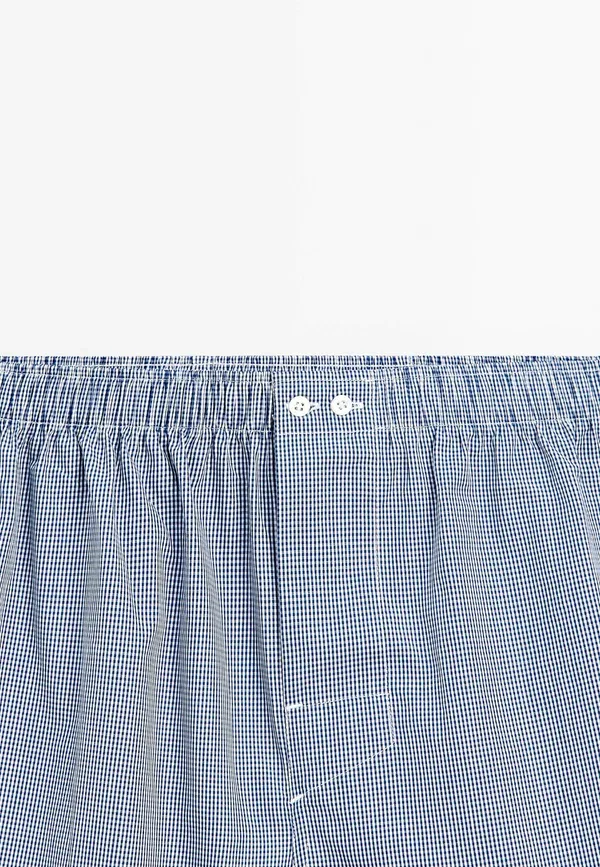 Боксеры хлопковые Boxer shorts Massimo Dutti, темно-синий — фото 4