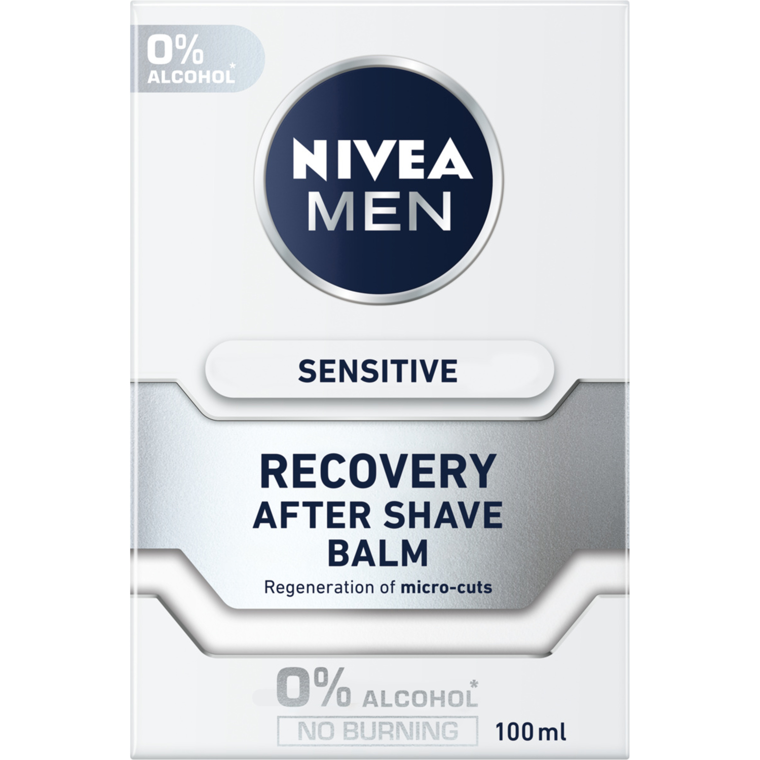 Nivea Men Sensitive Восстанавливающий бальзам после бритья, 100 мл - фото