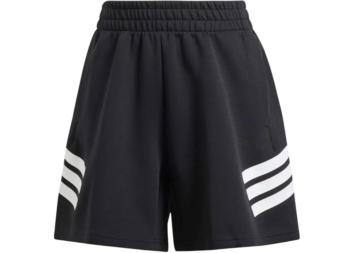 Женские шорты с тремя полосками Adidas, Black
