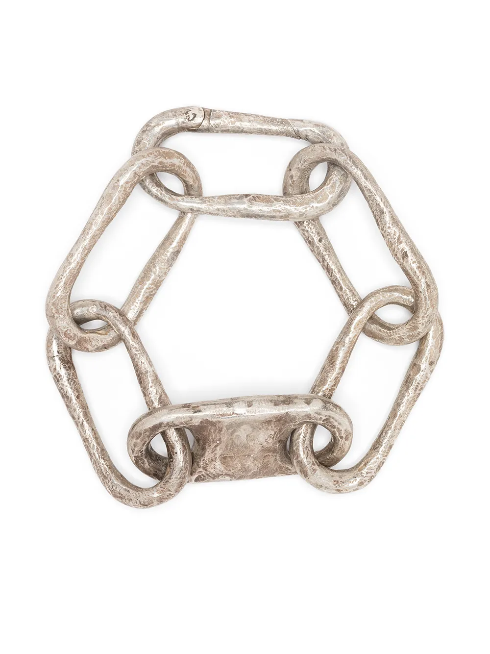 

Браслет Roman Large Link Parts of Four, серебяный