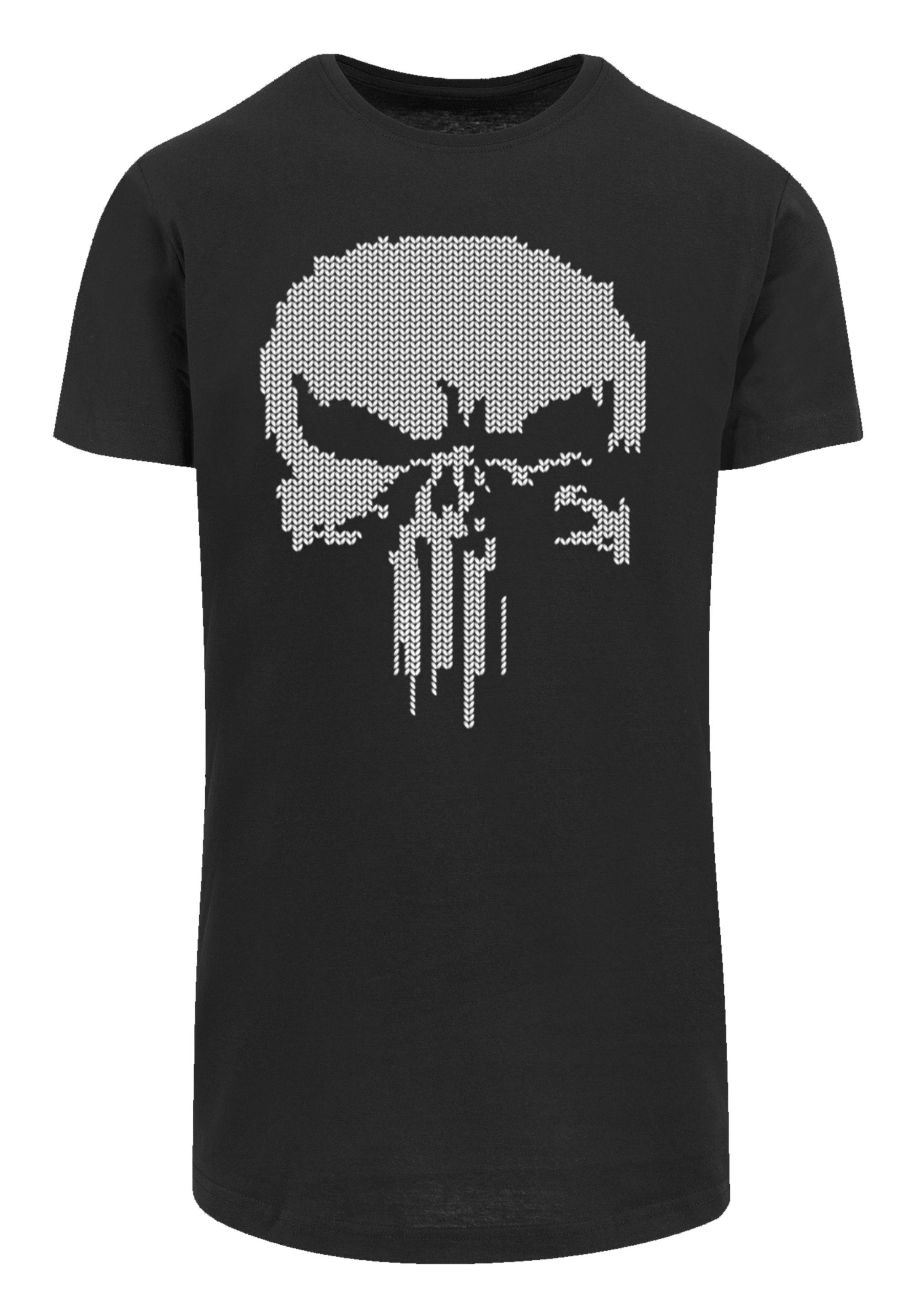 

Футболка F4NT4STIC Marvel Punisher Fake Knit, черный